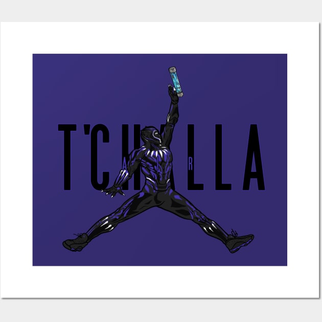 Air T'challa Wall Art by cabelomaluco